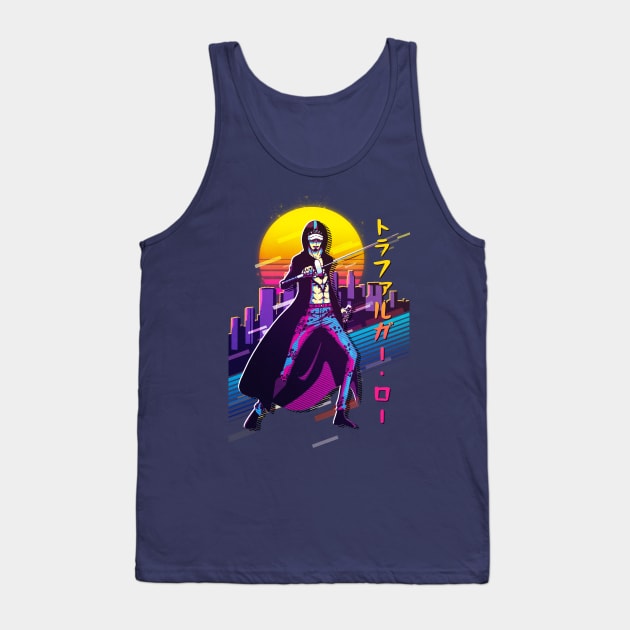 ONE PIECE - Law Tank Top by 80sRetro